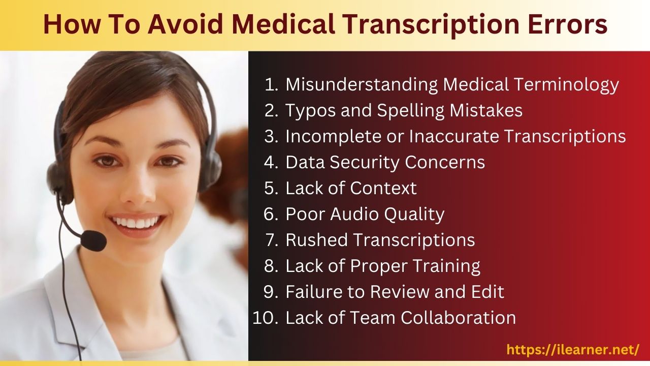10 Medical Transcription Errors And How to Avoid Them