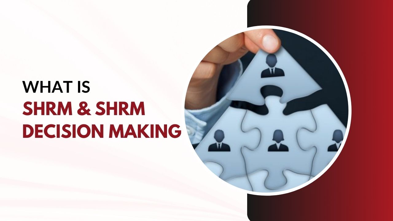 What is Strategic HRM and SHRM Decision Making